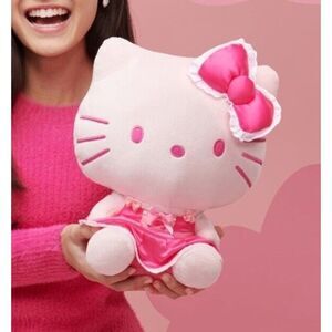 Hello Kitty & Friends 12" PRETTY IN PINK Monochrome Lolita Style Plush NWT